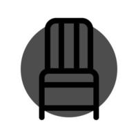 illustration graphique vectoriel de l'icône de la chaise