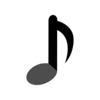 illustration graphique vectoriel de l'icône de la musique