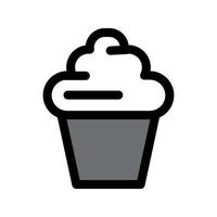 illustration graphique vectoriel de l'icône de cupcake