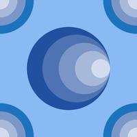 modèle de conception de fond abstrait ellipse transparente, bleu coloré vecteur
