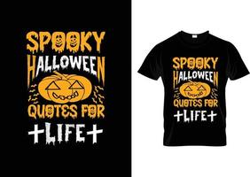 joyeux halloween, vecteur de typographie halloween pour affiche de fond d'impression de t-shirt