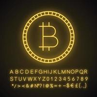 crypto-monnaie bitcoin. banque en ligne, page Web officielle de bitcoin, carte graphique, exploitation cpu. illustrations vectorielles isolées vecteur