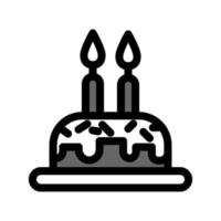 illustration graphique vectoriel de l'icône de gâteau d'anniversaire