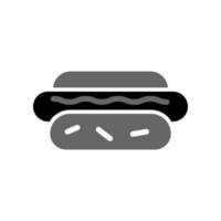 illustration graphique vectoriel de la conception d'icônes de hot-dog