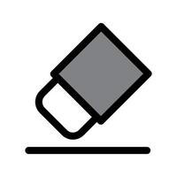 illustration graphique vectoriel de la conception d'icône de gomme