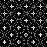 conception de fond de motifs géométriques sans soudure. motif d'art en ligne abstrait pour papier peint vecteur