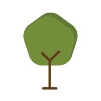 vecteur d'arbre pour la présentation de l'icône du symbole du site Web