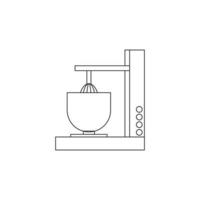 vecteur de machine de mixage pour la présentation de l'icône de symbole de site Web