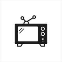 icône de télévision en vecteur. logotype vecteur