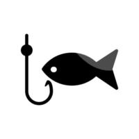illustration graphique vectoriel de l'icône du poisson