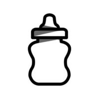 illustration graphique vectoriel de l'icône de la bouteille de lait
