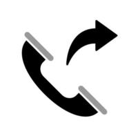 illustration graphique vectoriel de l'icône du téléphone