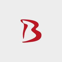 lettre b logo design fichier vectoriel gratuit.