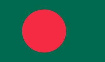 illustration vectorielle du drapeau du bangladesh vecteur