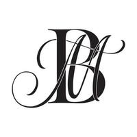 bm, mb, logo monogramme. icône de signature calligraphique. monogramme de logo de mariage. symbole de monogramme moderne. logo de couple pour mariage vecteur