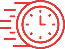 horloge avec conception de flèches. symbole du chronomètre. vecteur de compte à rebours