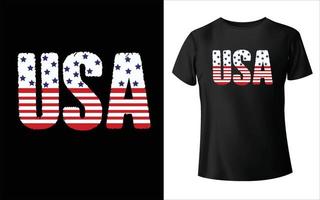 conception de t-shirt usa conception de t-shirt vecteur drapeau usa conception de t-shirt usa