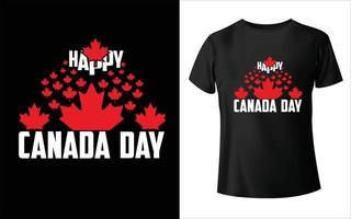 conception de t-shirt de la fête du canada, t-shirt canada conception de t-shirt vecteur feuille canada