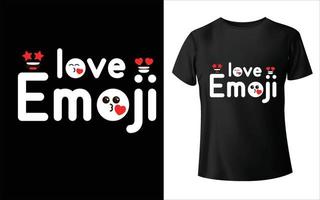 conception de t-shirt de la journée mondiale des emoji conception de t-shirt emoji heureux tous les jours conception de t-shirt emoji nouveau design de t-shirt emoji vecteur