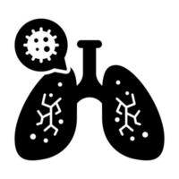 conception de concepts modernes de poumons, illustration vectorielle vecteur