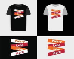 conception de t-shirts. conception d'impression de t-shirt, conception de t-shirt avec typographie, typographie, impression, image vectorielle vecteur