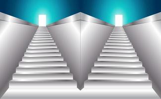 image d'arrière-plan de l'escalier, illustration vectorielle vecteur