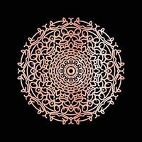 conception de fond de logo art fleur mandala vecteur