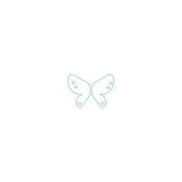vecteur d'illustration logo papillon