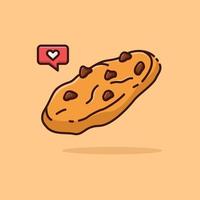 illustration graphique vectoriel de cookies