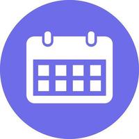vecteur d'icône de calendrier. calendrier, illustration du symbole de l'icône de la date