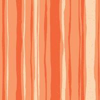 modèle sans couture orange avec des rayures dessinées à la main. timbre fond texturé. illustration vectorielle pour impression, design, tissu. vecteur