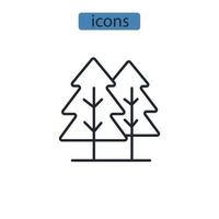 icônes de pin symbole éléments vectoriels pour le web infographique vecteur