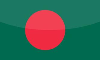 drapeau dessiné à la main de vecteur du bangladesh, taka du bangladesh