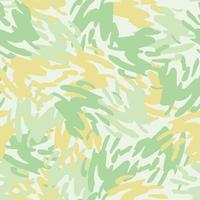 arrière-plan harmonieux de camouflage vert et jaune, carte de voeux ou tissu vecteur