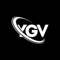 logo VGJ. lettre ygv. création de logo de lettre ygv. initiales logo ygv liées avec un cercle et un logo monogramme majuscule. typographie ygv pour la technologie, les affaires et la marque immobilière. vecteur