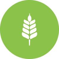 icône de fond de cercle de blé vecteur