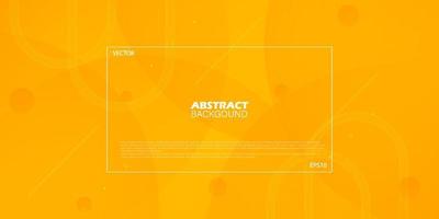 abstrait illustration dégradé jaune orange avec motif simple. cool design.eps10 vecteur