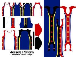 textile de sublimation de motif de jersey 14 pour le t-shirt, le football, le football, l'e-sport, la conception d'uniforme de sport vecteur