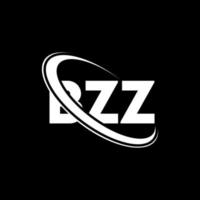 logo bzz. lettre bzz. création de logo de lettre bzz. initiales logo bzz liées avec un cercle et un logo monogramme majuscule. typographie bzz pour la technologie, les affaires et la marque immobilière. vecteur