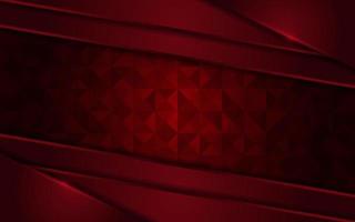 fond rouge foncé moderne avec conception de couche de chevauchement d'effet de texture vecteur