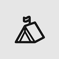 icône d'idées de conception de logo isolée vecteur