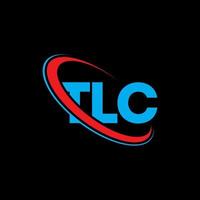 logo tcl. lettre tlc. création de logo de lettre tlc. initiales logo tlc liées avec un cercle et un logo monogramme majuscule. typographie tlc pour la technologie, les affaires et la marque immobilière. vecteur