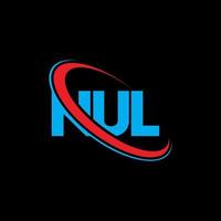 logo nul. lettre nulle. création de logo de lettre nulle. initiales logo nul liées par un cercle et un logo monogramme majuscule. typographie nulle pour la technologie, les affaires et la marque immobilière. vecteur