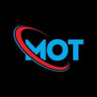 mot logo. mot lettre. création de logo de lettre mot. initiales mot logo lié avec cercle et logo monogramme majuscule. mot typographie pour la technologie, les affaires et la marque immobilière. vecteur