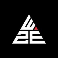 création de logo de lettre triangle wzd avec forme de triangle. monogramme de conception de logo triangle wzd. modèle de logo vectoriel triangle wzd avec couleur rouge. logo triangulaire wzd logo simple, élégant et luxueux.