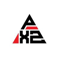création de logo de lettre triangle pxz avec forme de triangle. monogramme de conception de logo triangle pxz. modèle de logo vectoriel triangle pxz avec couleur rouge. logo triangulaire pxz logo simple, élégant et luxueux.