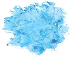 tache liquide aquarelle dessinée à la main de vecteur de couleur bleue. abstrait aqua taches gribouillis goutte élément illustration fond d'écran