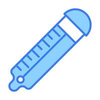 conception de concepts modernes de thermomètre, illustration vectorielle vecteur