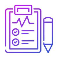 conception de concepts modernes de diagnostic, illustration vectorielle vecteur