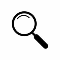 icône de recherche. symbole vectoriel isolé sur fond blanc illustration stock